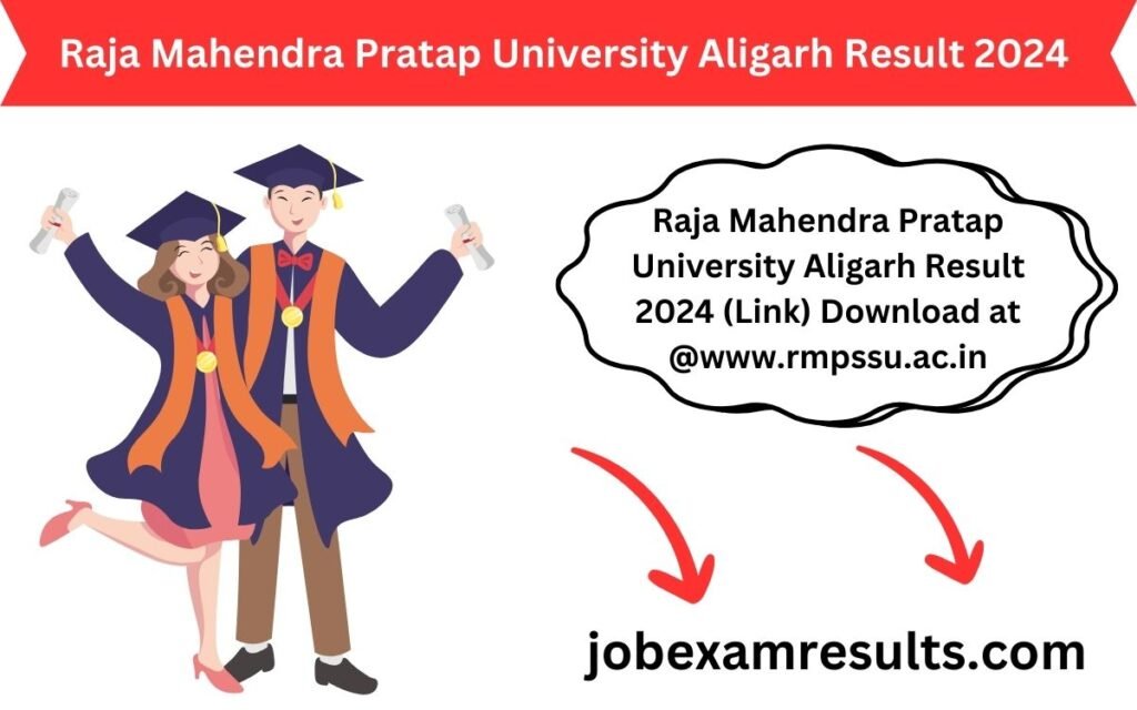 Raja Mahendra Pratap University Aligarh Result 2024 (Link) Download at @www.rmpssu.ac.in