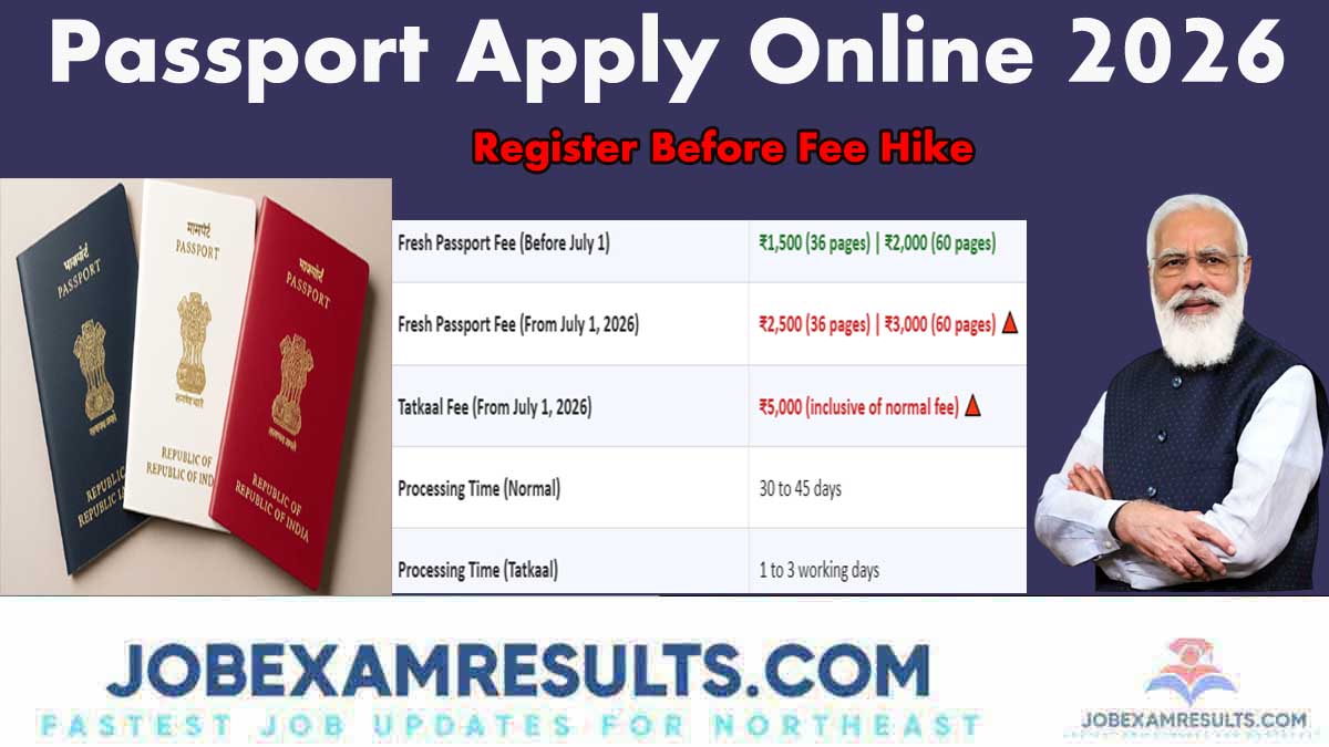 Passport Apply Online 2026: Register Before Fee Hike