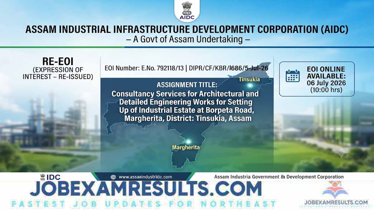 AIDC Re-EOI 2026 – Consultancy Services for Industrial Estate